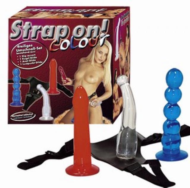 Страпон 'Джелли Донг' купить со скидкой в секс шопе  Страпоны  Трусики с насадками